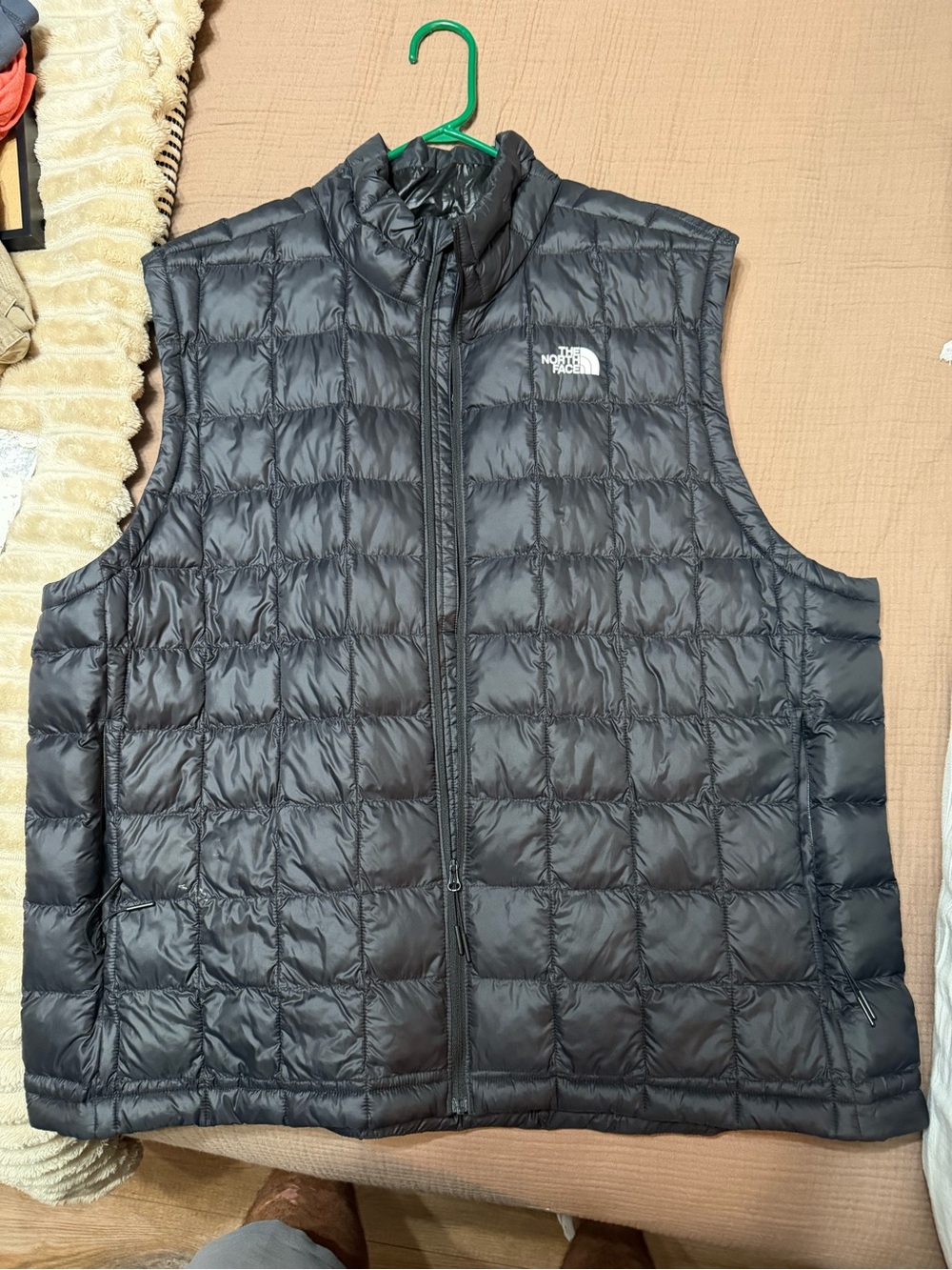 The North Face Men's ThermoBall Eco Vest Black Quilted Puffer XXL